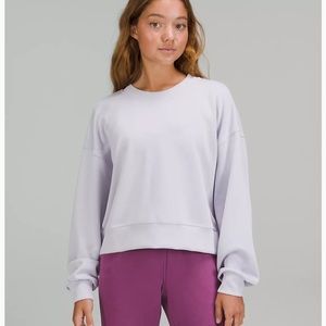 Lululemon White Crewneck Size 6/8